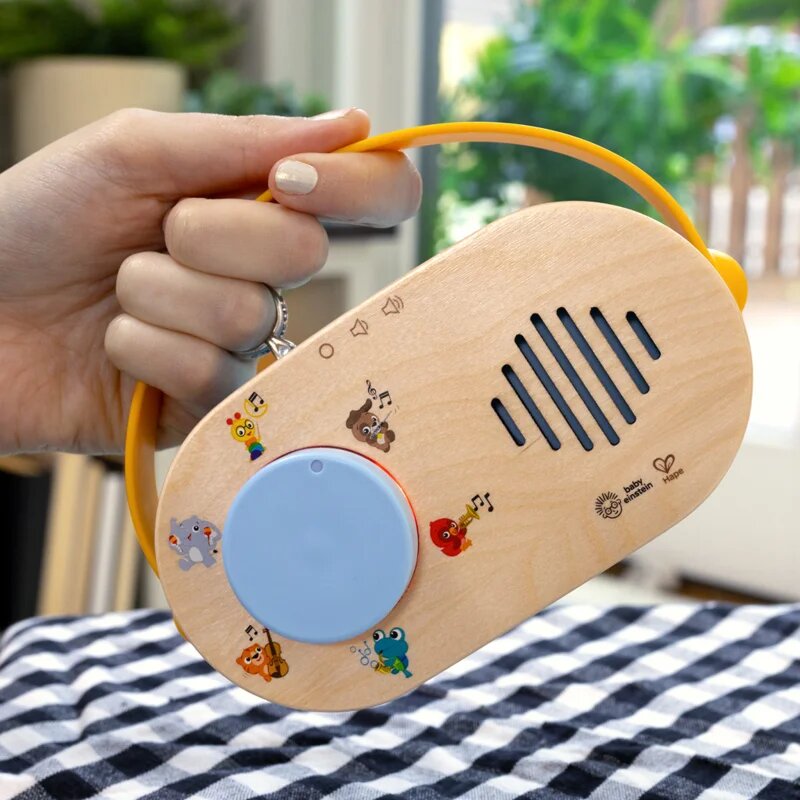 Baby Einstein Discovery Radio™ HAPE jucărie muzicală 6m+ 1 buc