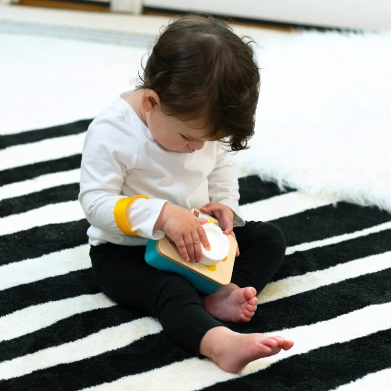 Baby Einstein Hape Learning Lens Toy Camera jucărie cu activități 6m+ 1 buc