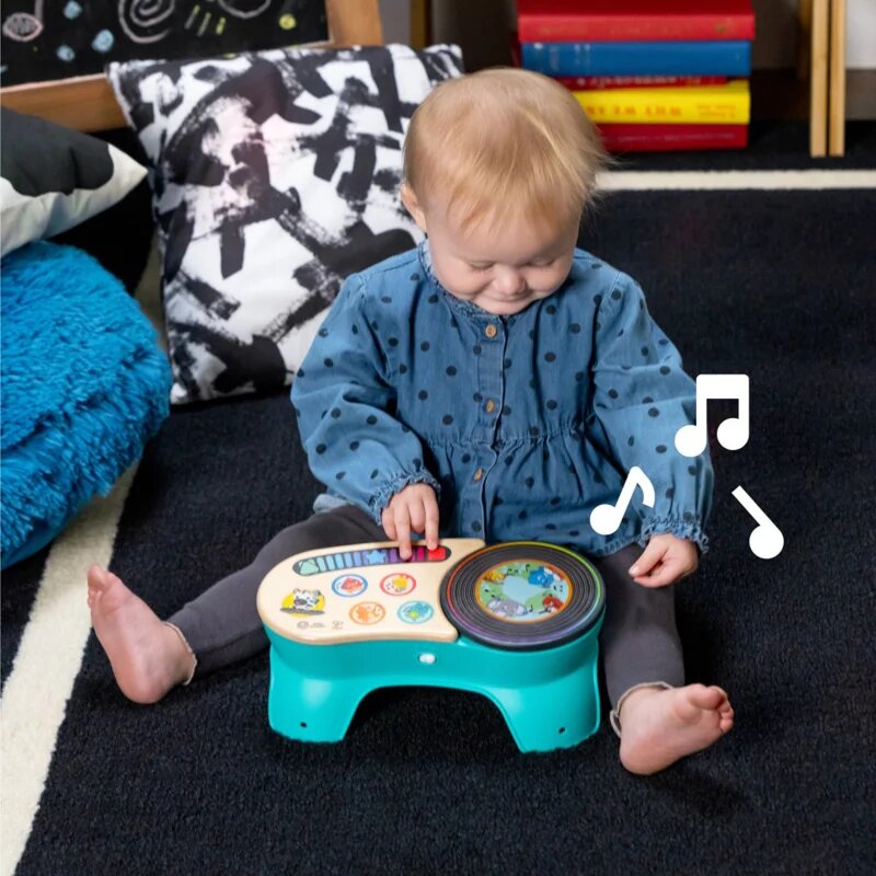 Baby Einstein Hape Magic Touch Gramofon DJ Discovery™ jucărie muzicală 6m+ 1 buc