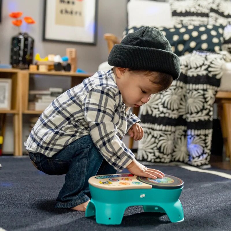 Baby Einstein Hape Magic Touch Gramofon DJ Discovery™ jucărie muzicală 6m+ 1 buc