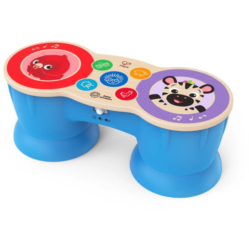 Baby Einstein Magic Touch Drums Wooden jucărie muzicală din lemn 6m+ 1 buc