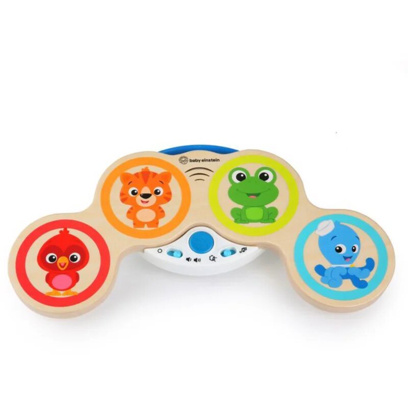Baby Einstein Magic Touch Drums Wooden jucărie muzicală din lemn 6m+ 1 buc