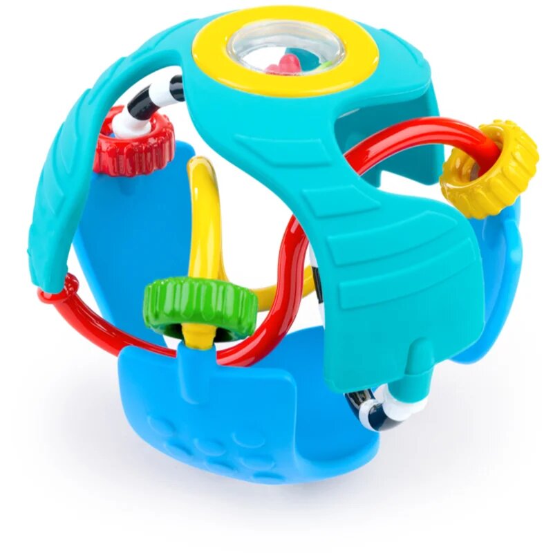 Baby Einstein Rattle & Sense™ minge senzorială pentru dentiție 3m+ 1 buc