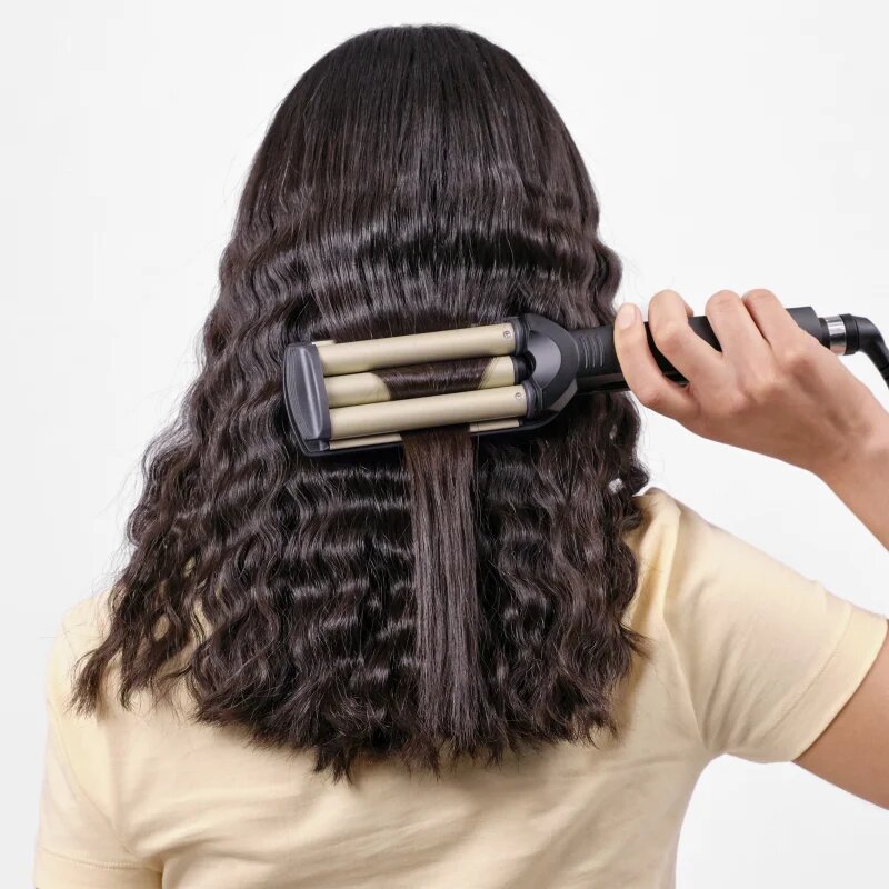 BaByliss Curlers Easy Waves ondulator triplu pentru păr (C260E) 1 buc