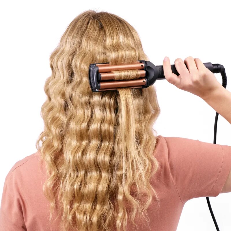 BaByliss Deep Waves W2447E ondulator triplu pentru păr 1 buc