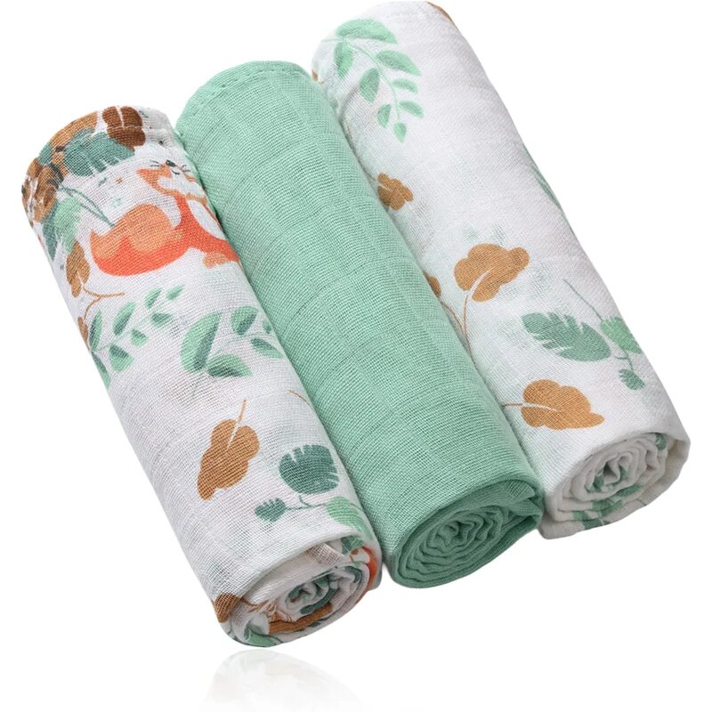 BabyOno Super Soft Mint scutece textile 70x70 cm Mint 3 buc