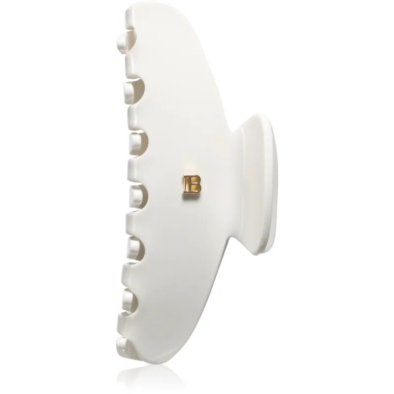 Balmain Hair Couture Large White agrafă de păr 1 buc
