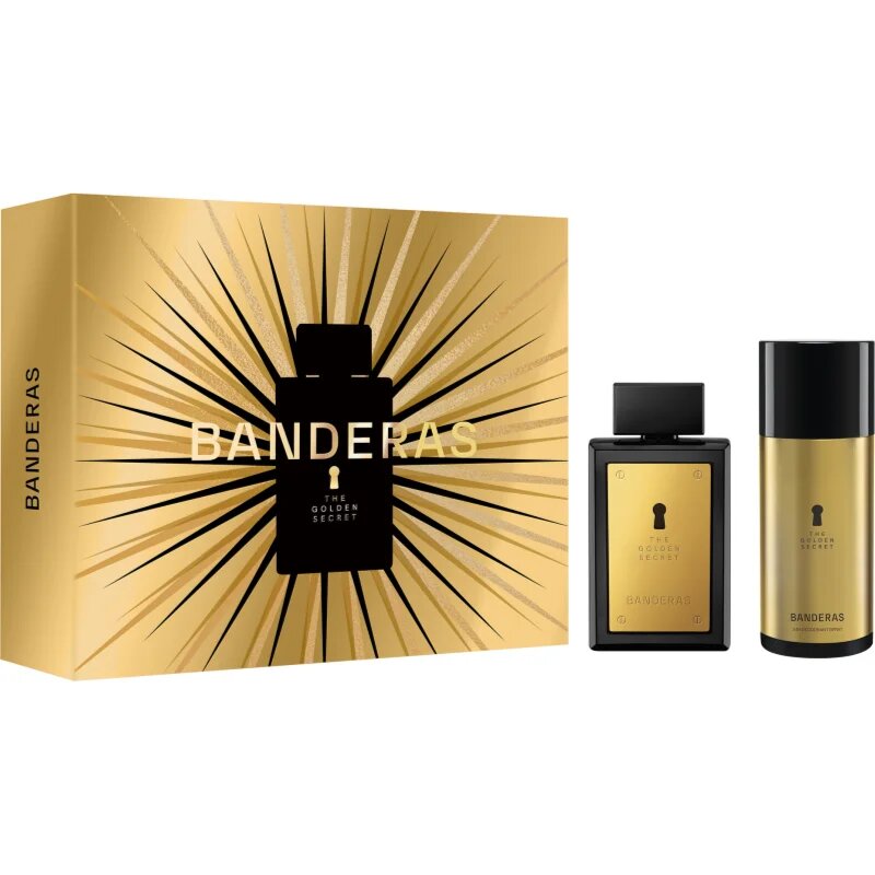 Banderas The Golden Secret set cadou pentru bărbați