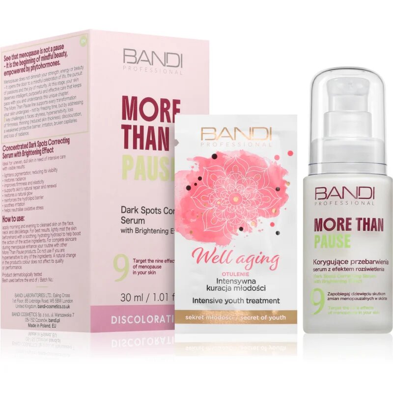BANDI Cosmetics More Than Pause ser impotriva petelor intunecate 30 ml