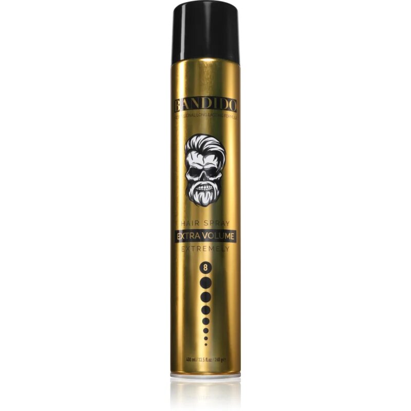 BANDIDO Hair Spray fixativ culoare Gold 400 ml