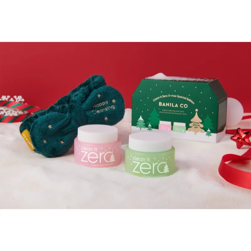 Banila Co. clean it zero X-Mas Special Edition Set set cadou de Crăciun perfecta pentru curatare