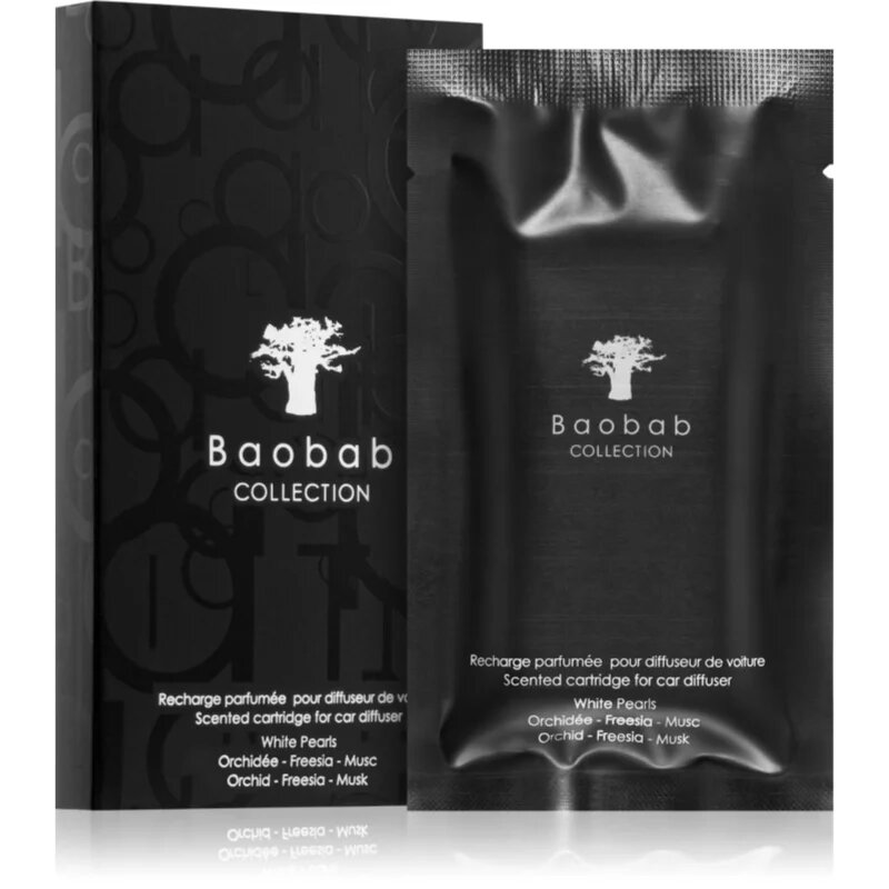 Baobab Collection Pearls White parfum pentru masina rezervă 1 buc