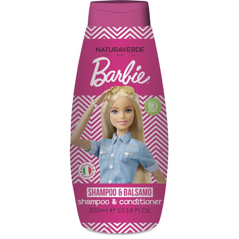 Barbie Shampoo and Conditioner sampon si balsam 2 in 1 pentru copii 300 ml