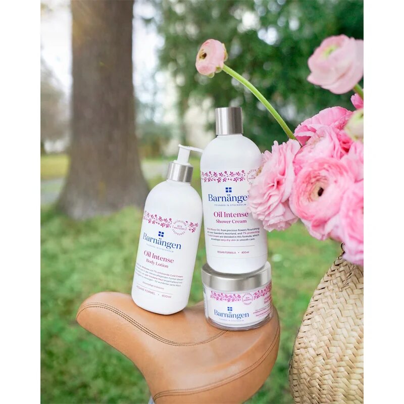 Barnängen Oil Intense gel de dus delicat pentru pielea uscata sau foarte uscata 400 ml