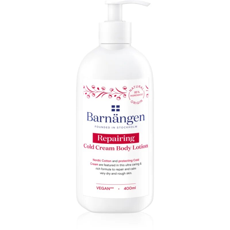 Barnängen Repairing lapte de corp pentru pielea uscata sau foarte uscata 400 ml