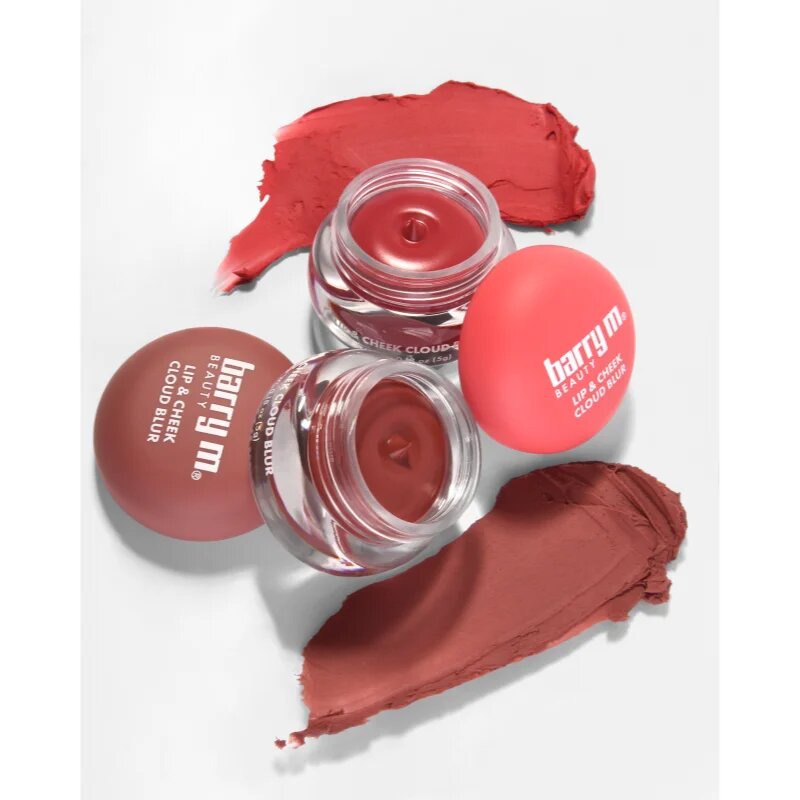 Barry M Cloud Blur fard multifuncțional pentru buze și obraz culoare Strawberry Jam 5 g