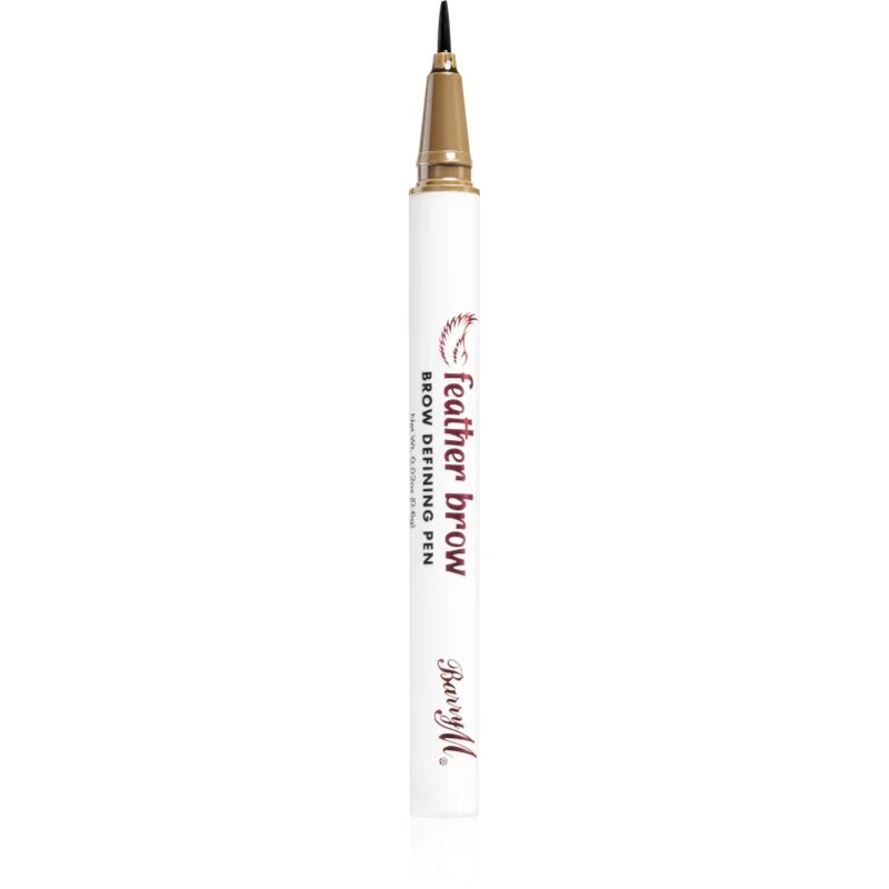 Barry M Feather Brow Defining Pen creion pentru sprancene culoare Light 12 g