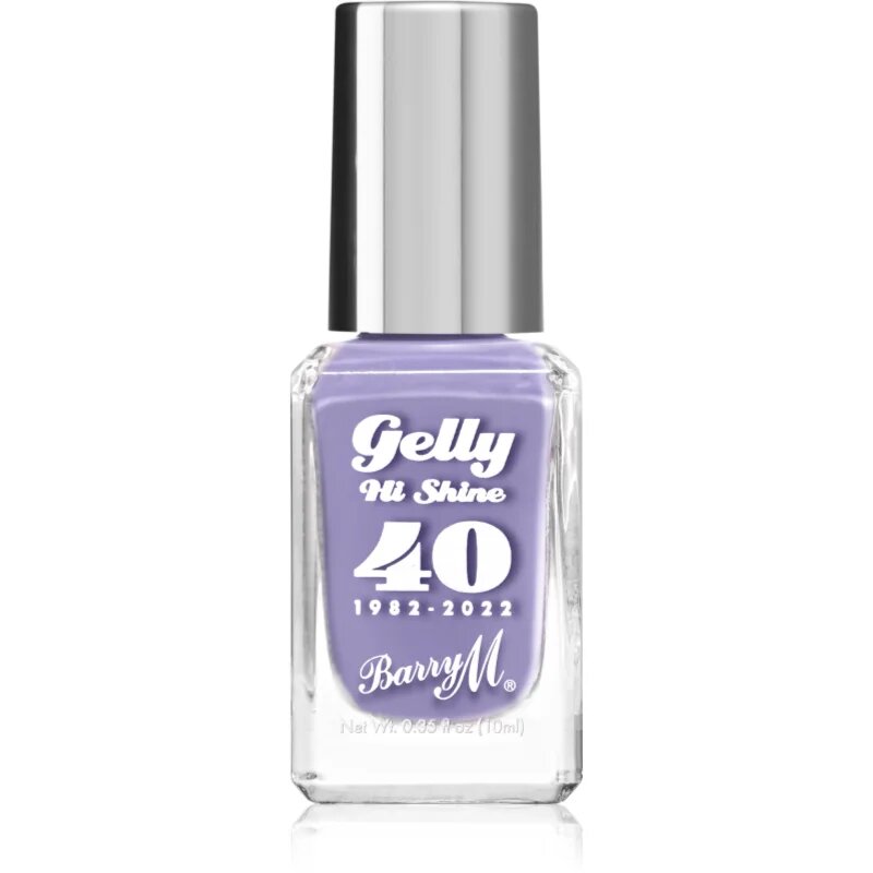 Barry M Gelly Hi Shine "40" 1982 - 2022 lac de unghii culoare Party Ring 10 ml