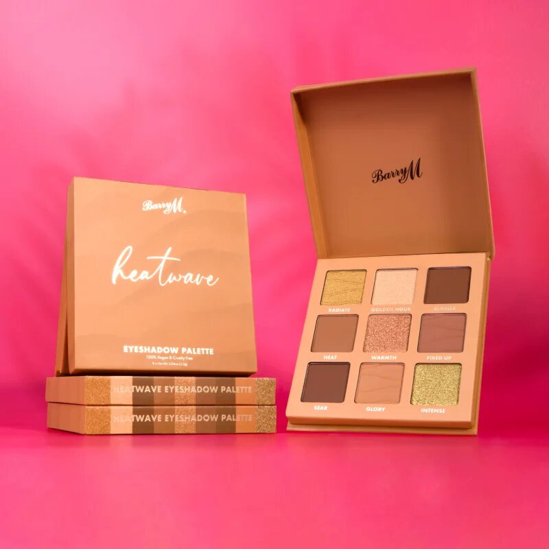 Barry M Heatwave paletă cu farduri de ochi 9x1.5 g