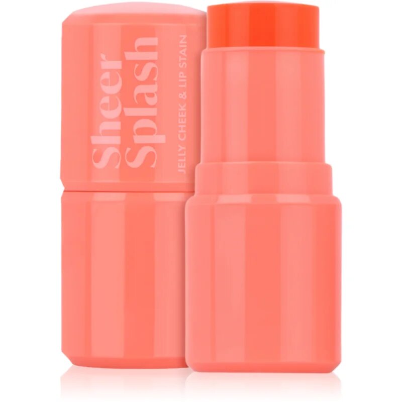 Barry M Sheer Splash fard multifuncțional pentru buze și obraz culoare Papaya Pool 5.8 g