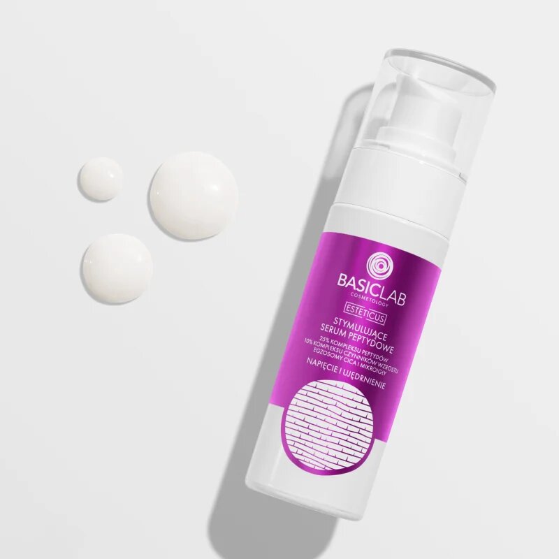 BasicLab Cosmetology Esteticus ser pentru stimulare cu peptide 30 ml