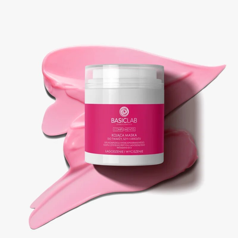 BasicLab Dermocosmetics Complementis masca calmanta pentru piele iritata si inrosita 50 ml