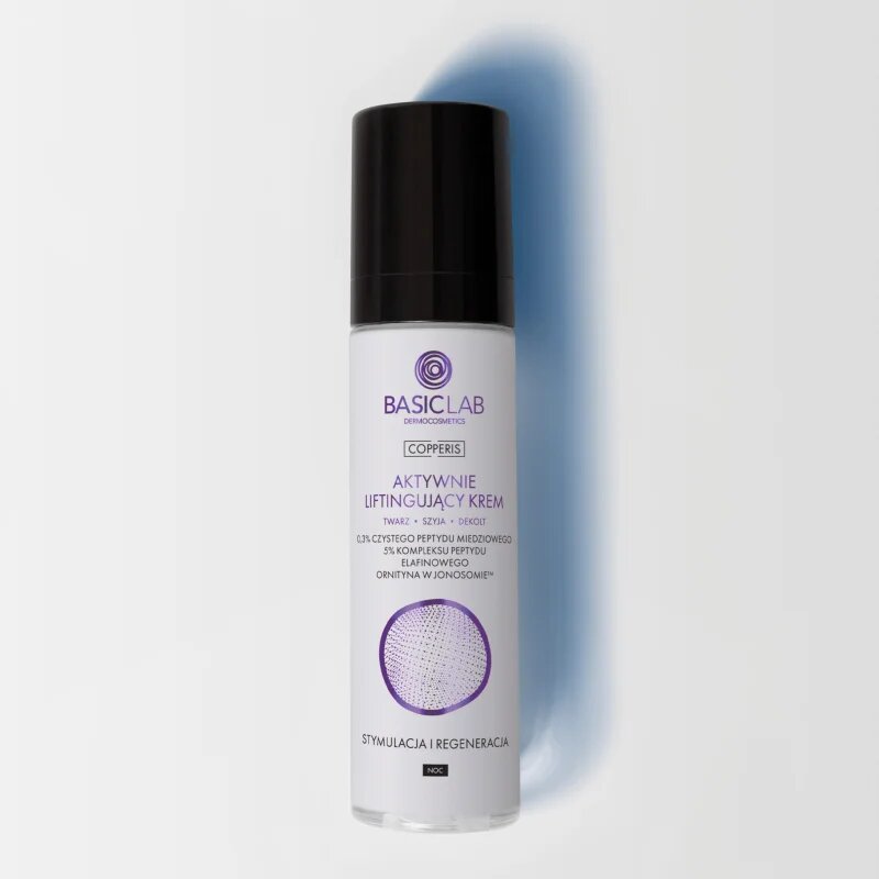 BasicLab Dermocosmetics Copperis crema lifting activa pentru noapte 50 ml