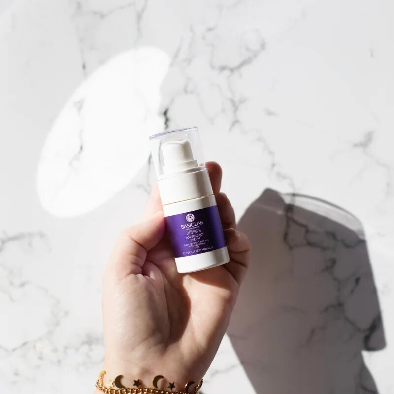 BasicLab Dermocosmetics Esteticus ser corector impotriva petelor 0.05% Pure Retinal 15 ml