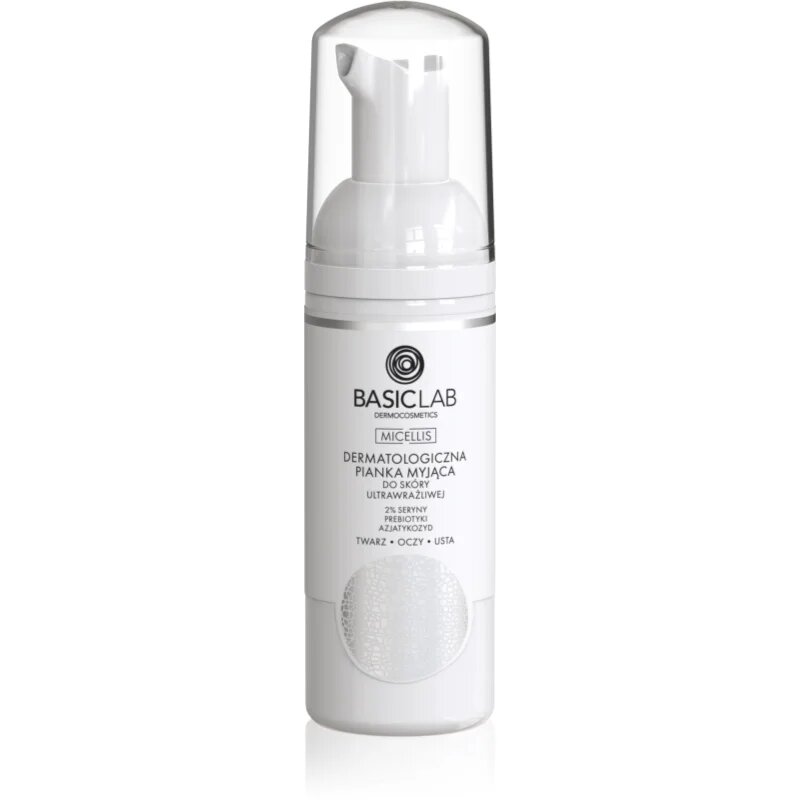 BasicLab Dermocosmetics Micellis demachiant spumant delicat pentru piele foarte sensibila 50 ml
