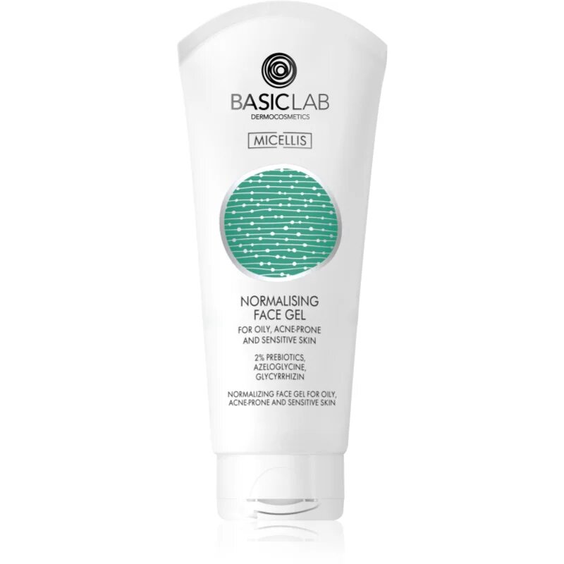BasicLab Dermocosmetics Micellis gel de curățare pentru tenul gras predispus la acnee 100 ml