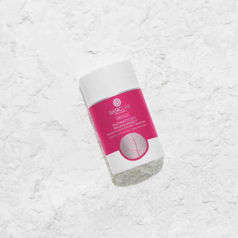 BasicLab Dermocosmetics Micellis peeling enzimatic împotriva roșeții tenului 35 g