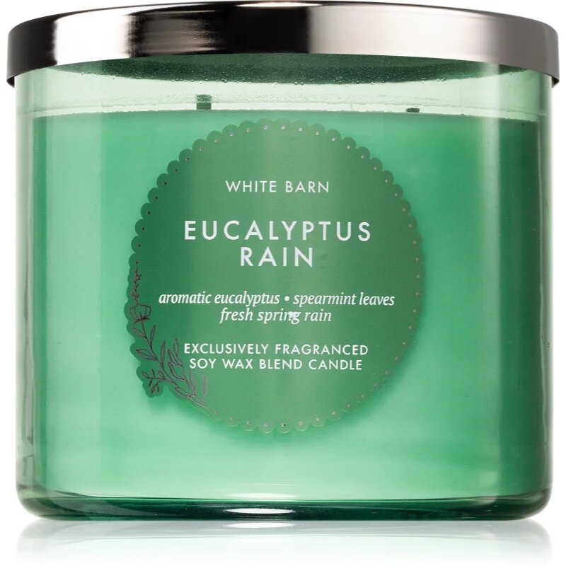 Bath & Body Works Eucalyptus Rain lumânare parfumată 411 g