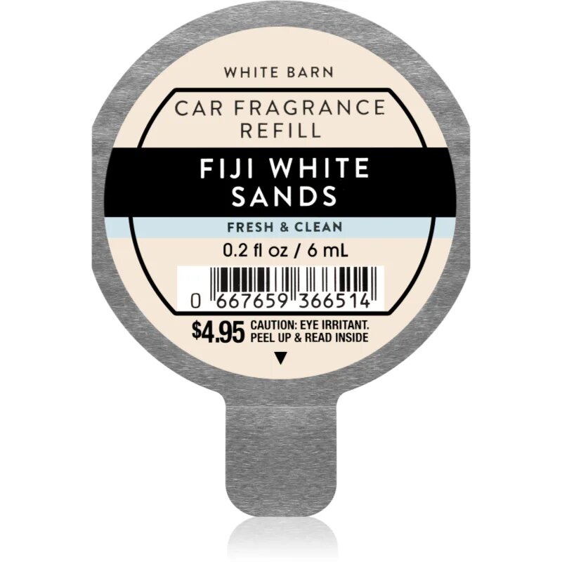 Bath & Body Works Fiji White Sands parfum pentru masina 6 ml