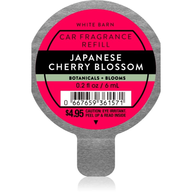 Bath & Body Works Japanese Cherry Blossom parfum pentru masina rezerva 6 ml