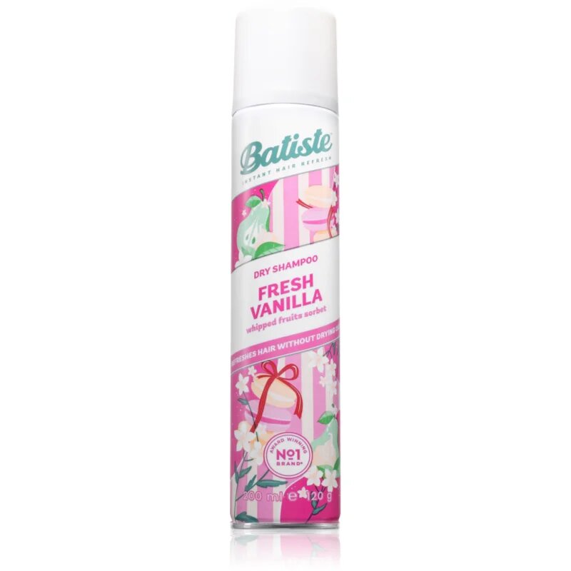 Batiste Fresh Vanilla șampon uscat 200 ml