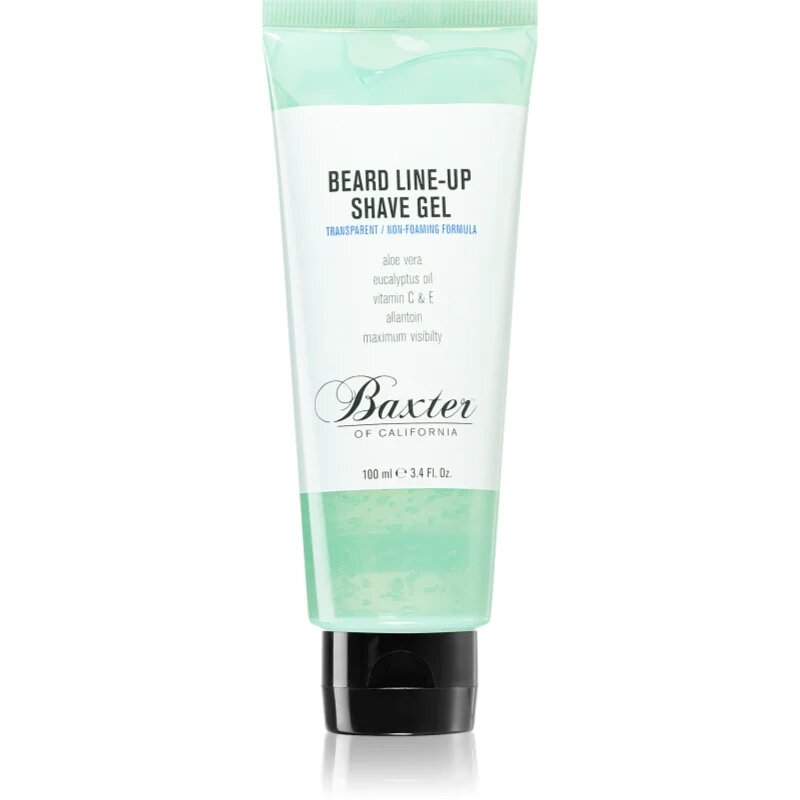 Baxter of California Beard Line-up gel pentru bărbierit 100 ml