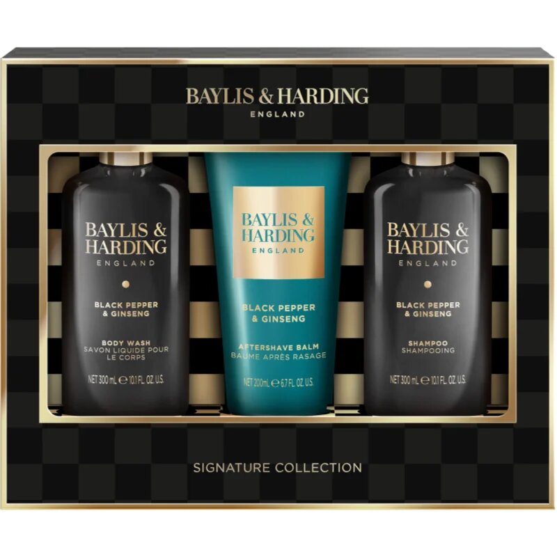 Baylis & Harding Black Pepper & Ginseng set cadou corp si fata