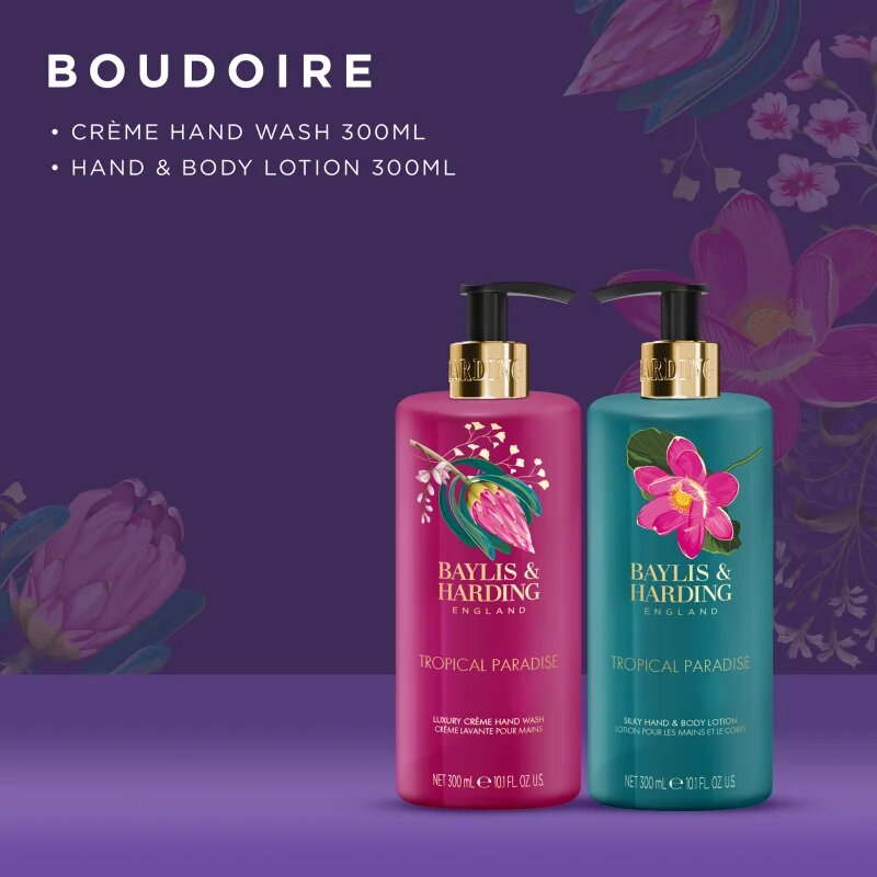 Baylis & Harding Boudoire Tropical Paradise set cadou de maini