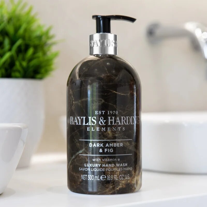 Baylis & Harding Elements Dark Amber & Fig Săpun lichid pentru mâini 500 ml