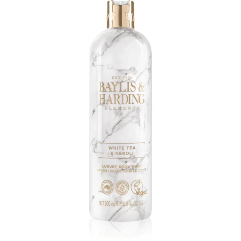 Baylis & Harding Elements White Tea & Neroli gel de duș de lux 500 ml