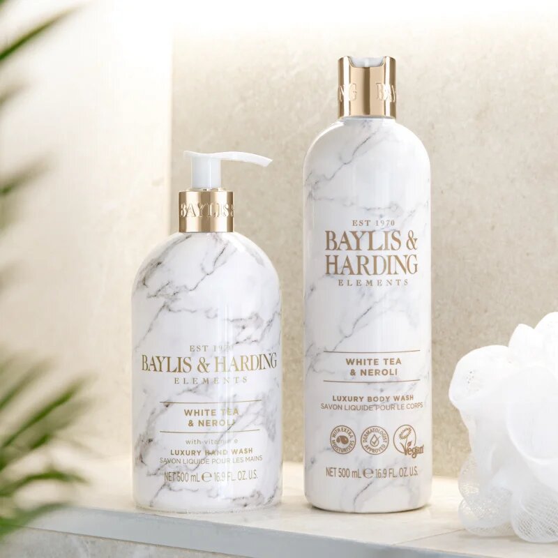 Baylis & Harding Elements White Tea & Neroli Săpun lichid pentru mâini 500 ml