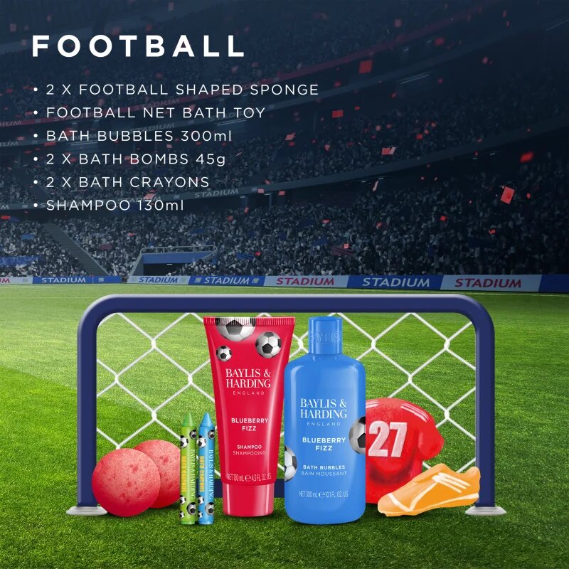Baylis & Harding Football Kick Off set cadou pentru copii