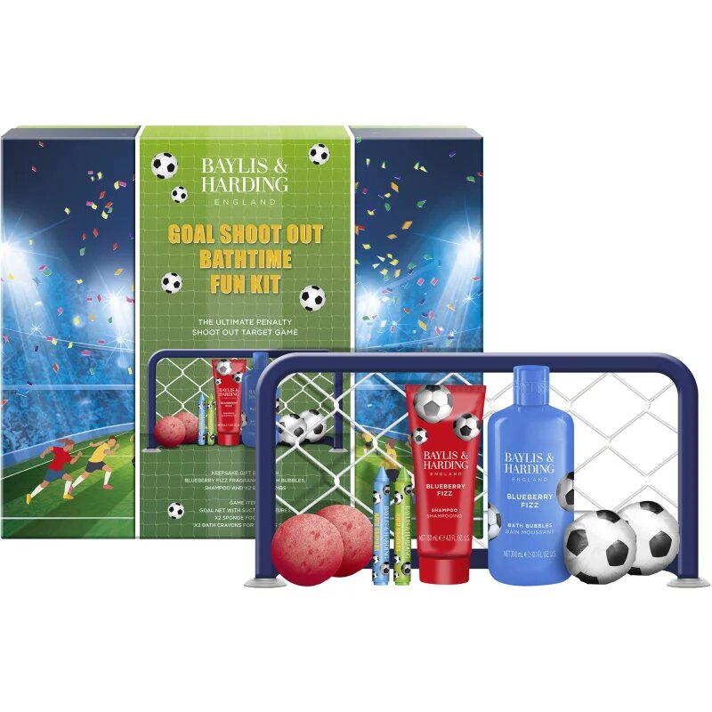 Baylis & Harding Football Kick Off set cadou pentru copii parfum Blueberry Fizz