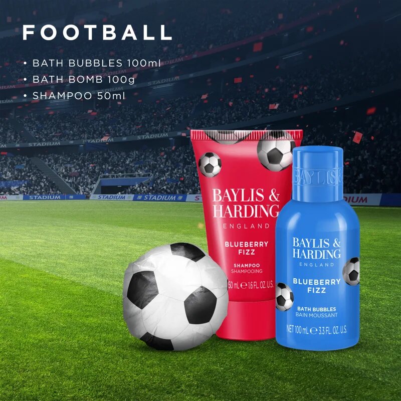 Baylis & Harding Football Stars Wash set cadou pentru călătorii pentru copii