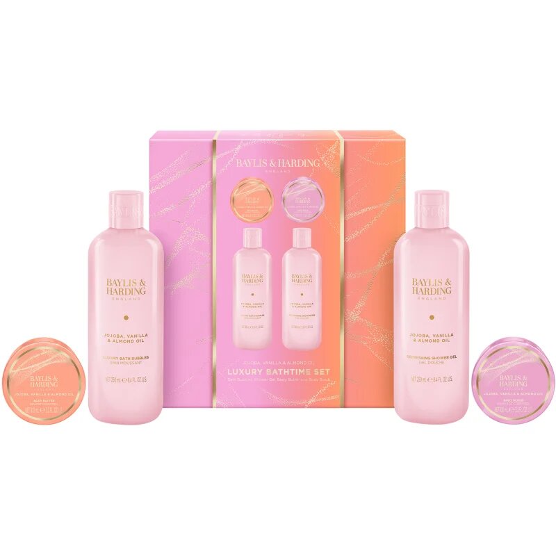 Baylis & Harding Jojoba Vanilla & Almond Oil set cadou pentru corp
