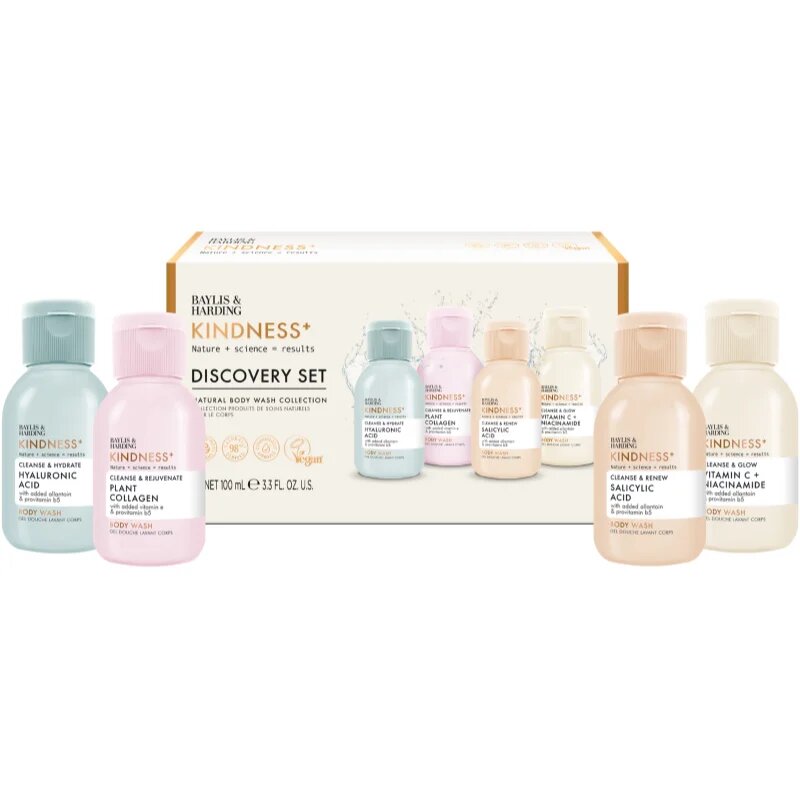 Baylis & Harding Kindness+ Discovery Set set cadou in dus