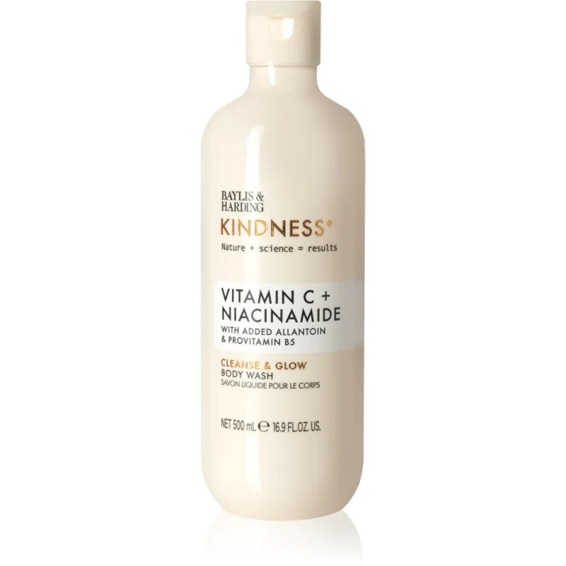 Baylis & Harding Kindness+ Vitamin C gel de duș parfum Orange & Mango 500 ml
