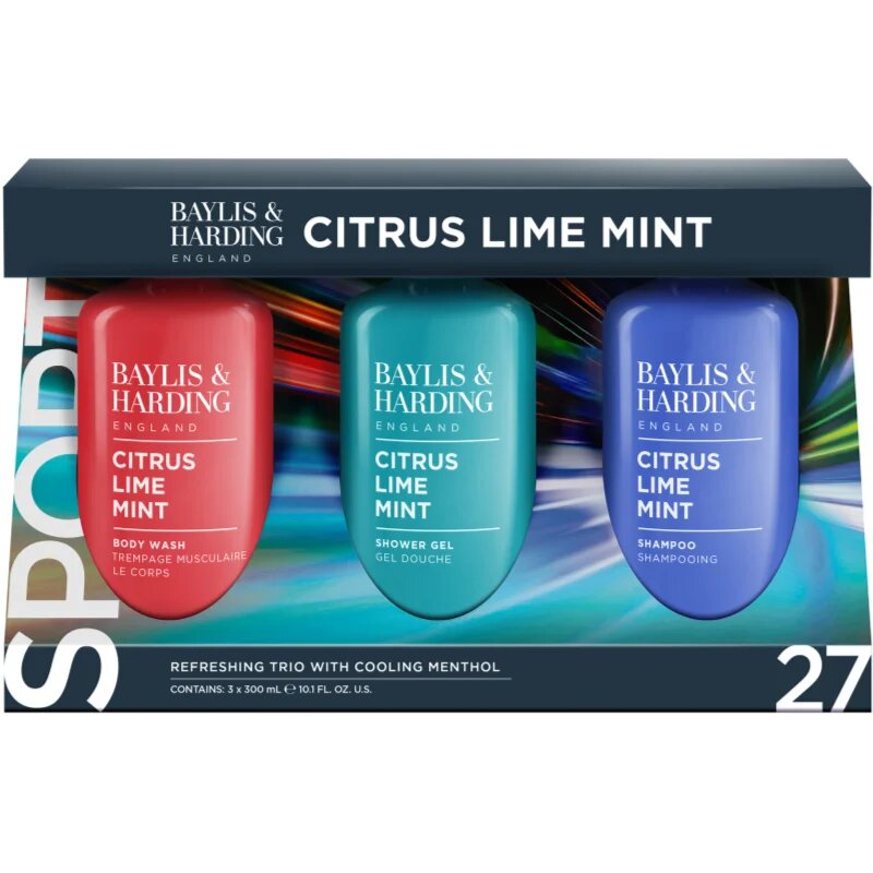 Baylis & Harding Men's Citrus Lime & Mint set cadou corp si fata