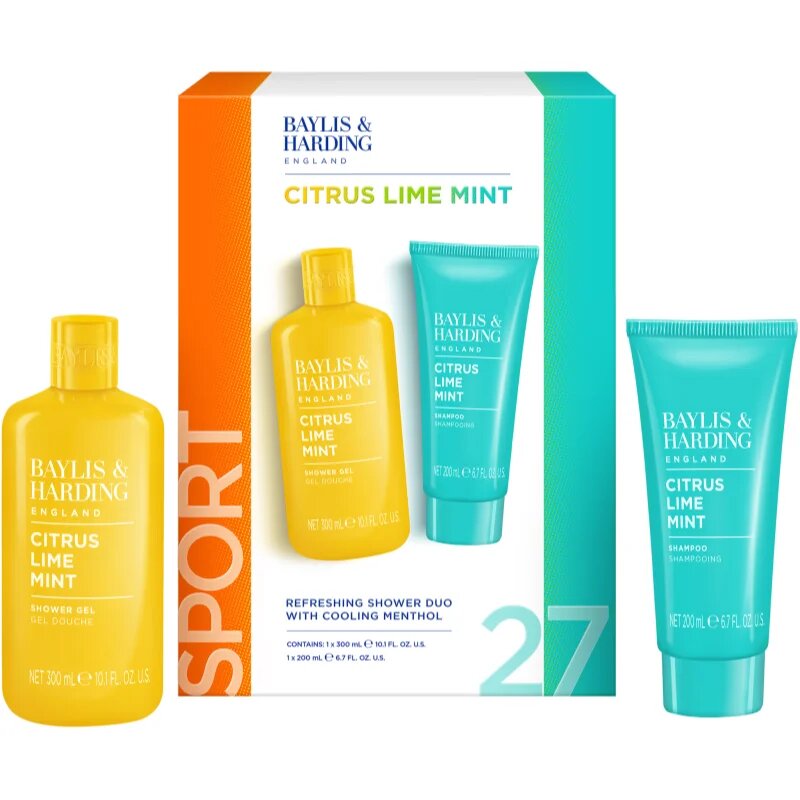 Baylis & Harding Men's Citrus Lime & Mint set cadou pentru barbati