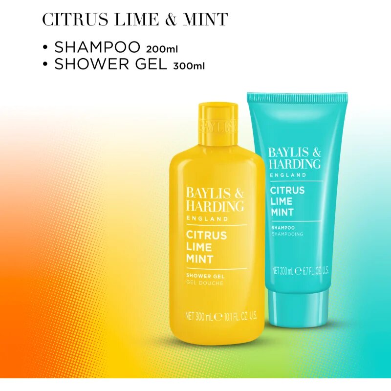 Baylis & Harding Men's Citrus Lime & Mint set cadou pentru barbati